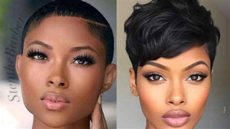 short hair ebony|70 Best Short Hairstyles for Black Women in 2024